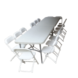 Rectangle Tables and Chairs